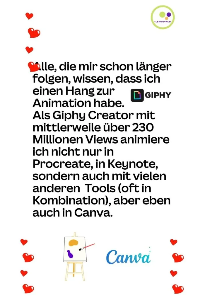 Animation mit Canva als Giphy Creator