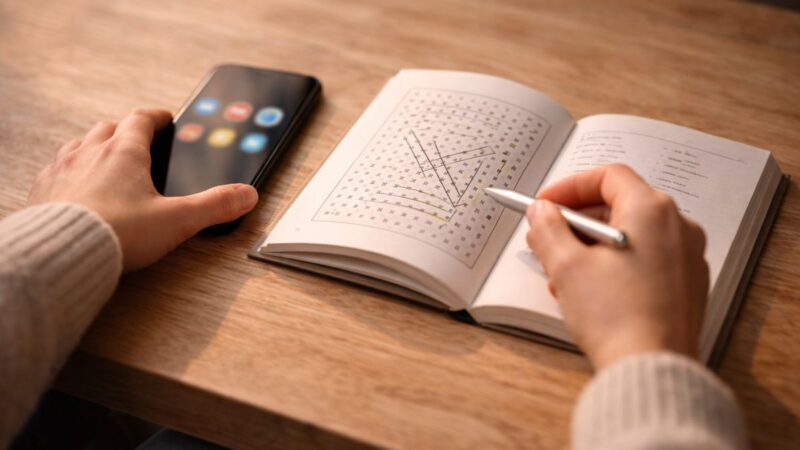Wortsuchrätsel statt Handy scrollen: Konzentration stärken und Fokus zurückholen